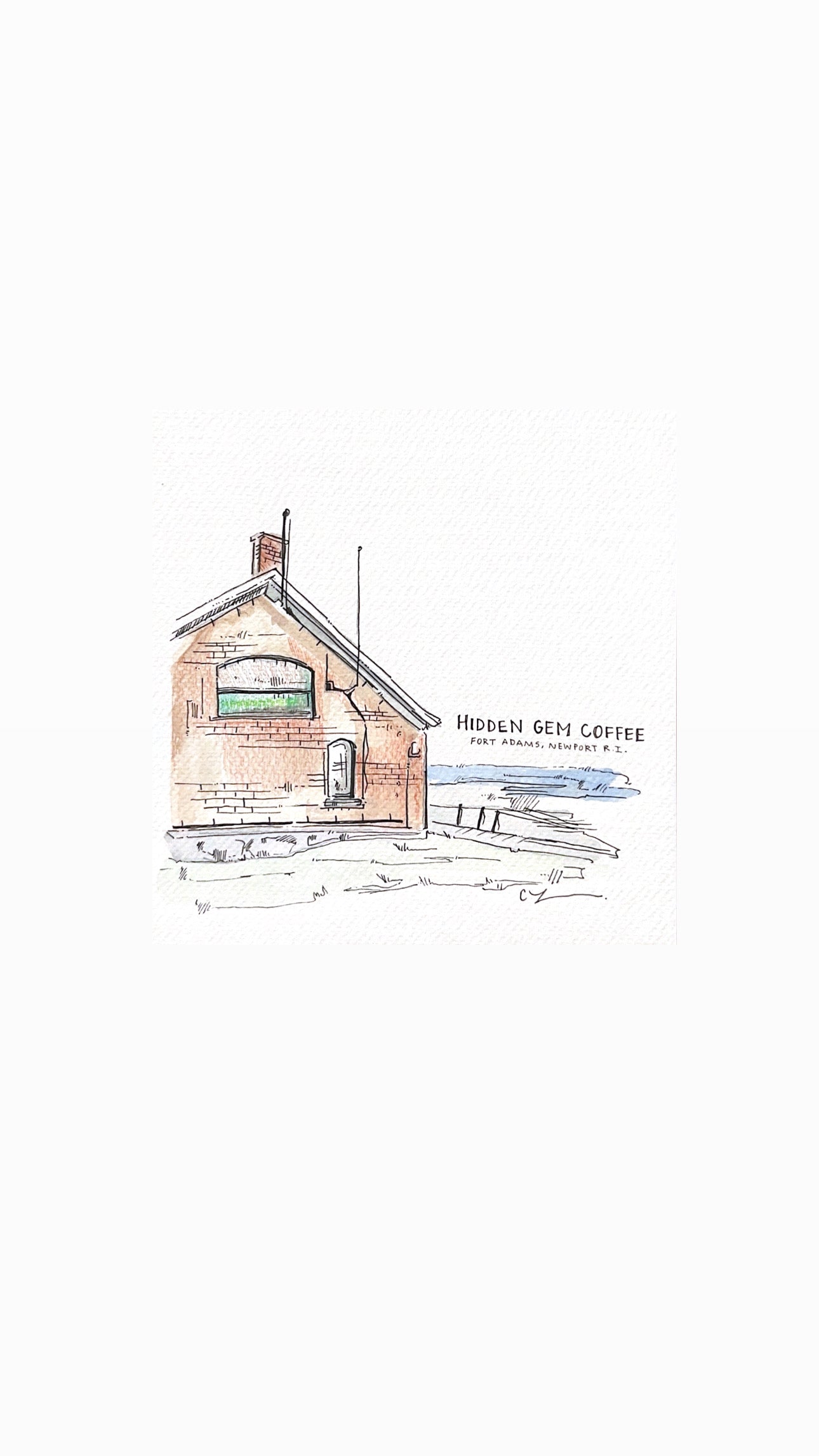 HIDDEN GEM COFFEE Glicee Print