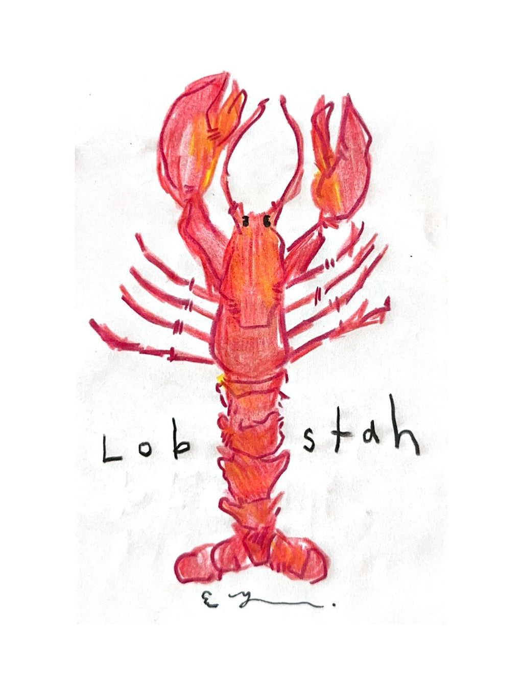 LOBSTAH sticker