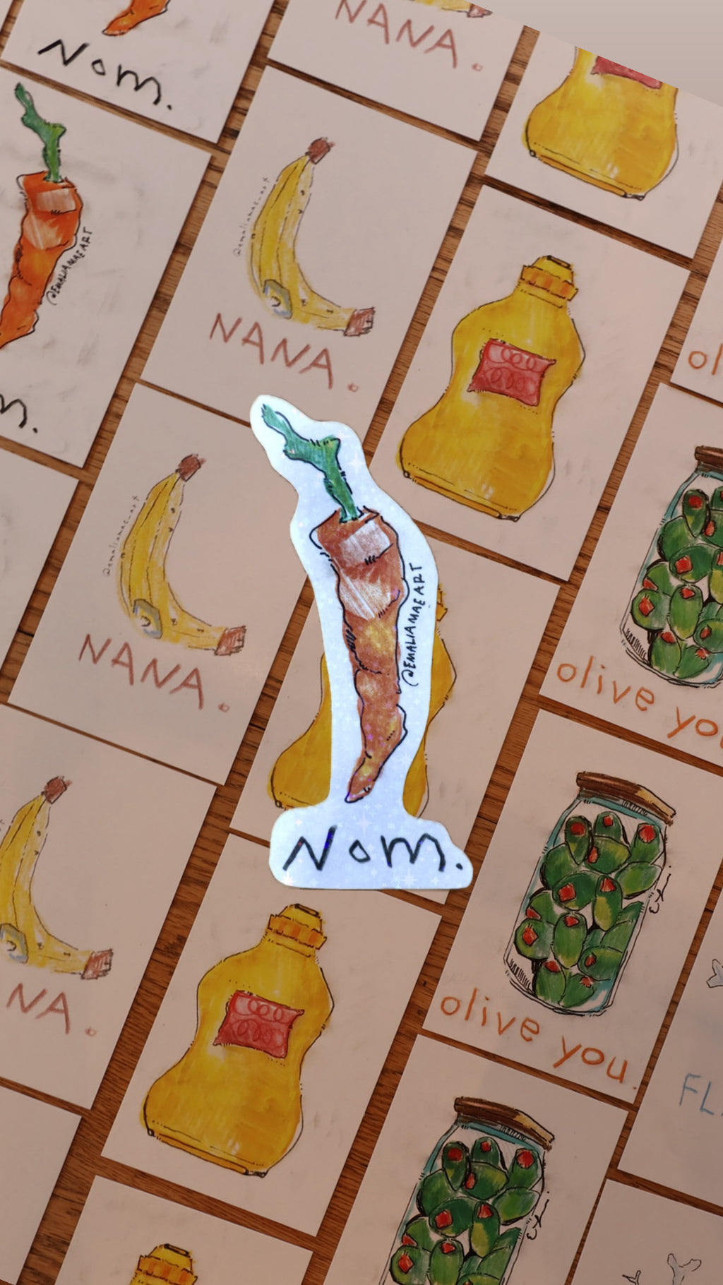 NOM sticker