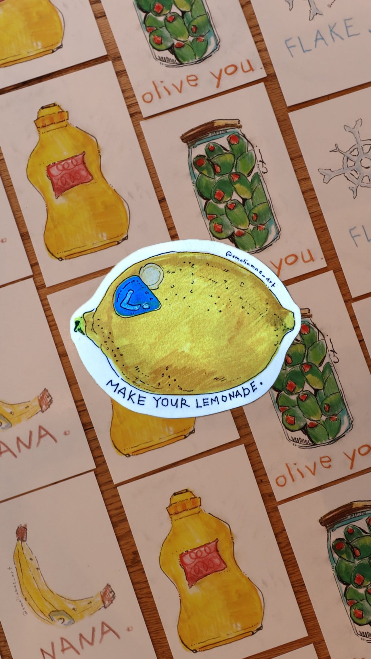 MAKE YOUR LEMONADE sticker