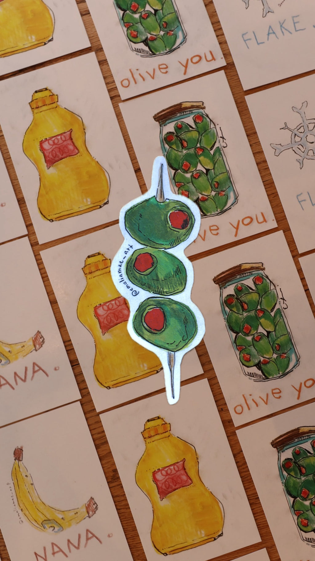 OLIVE U sticker