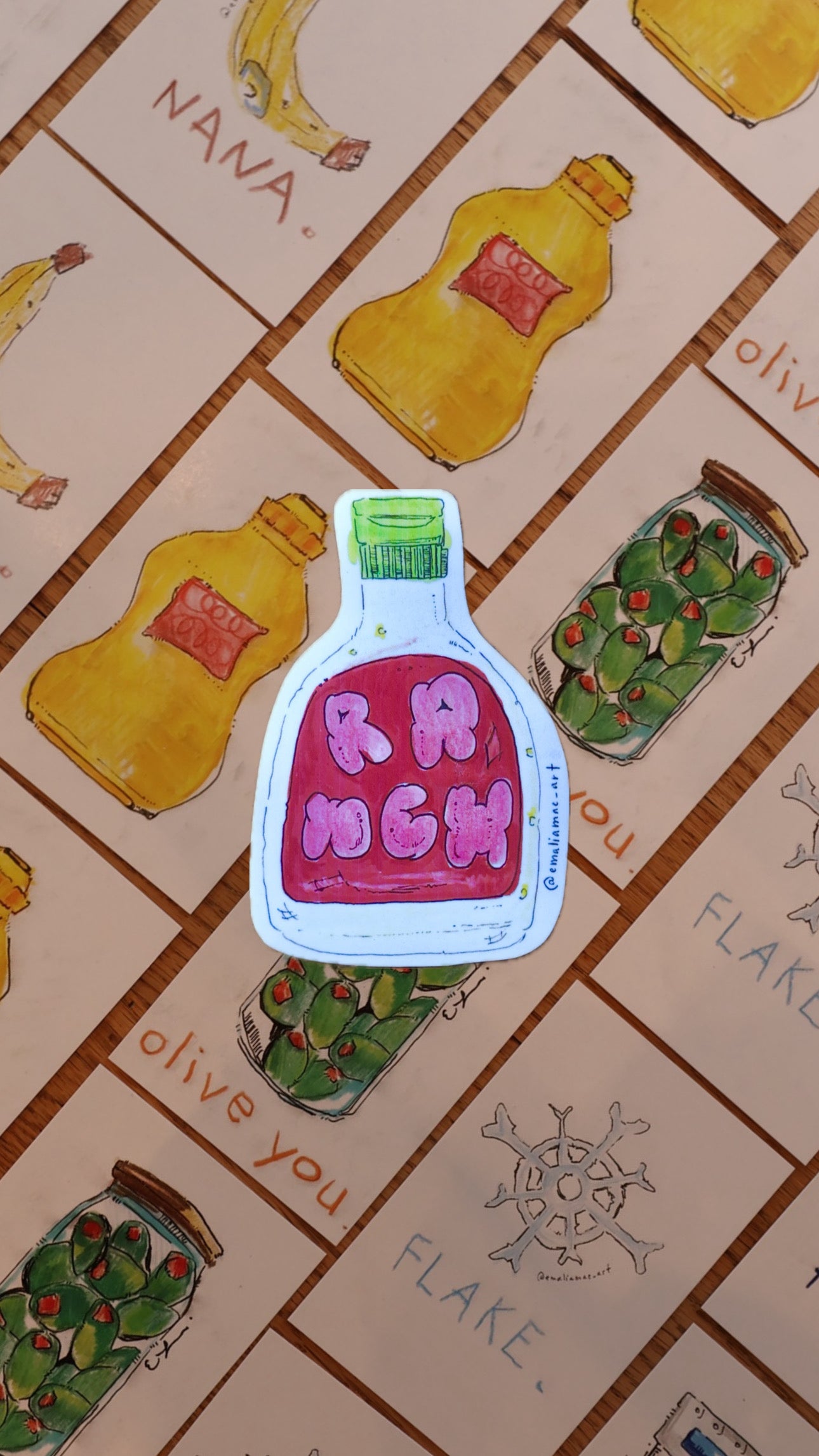RANCH sticker