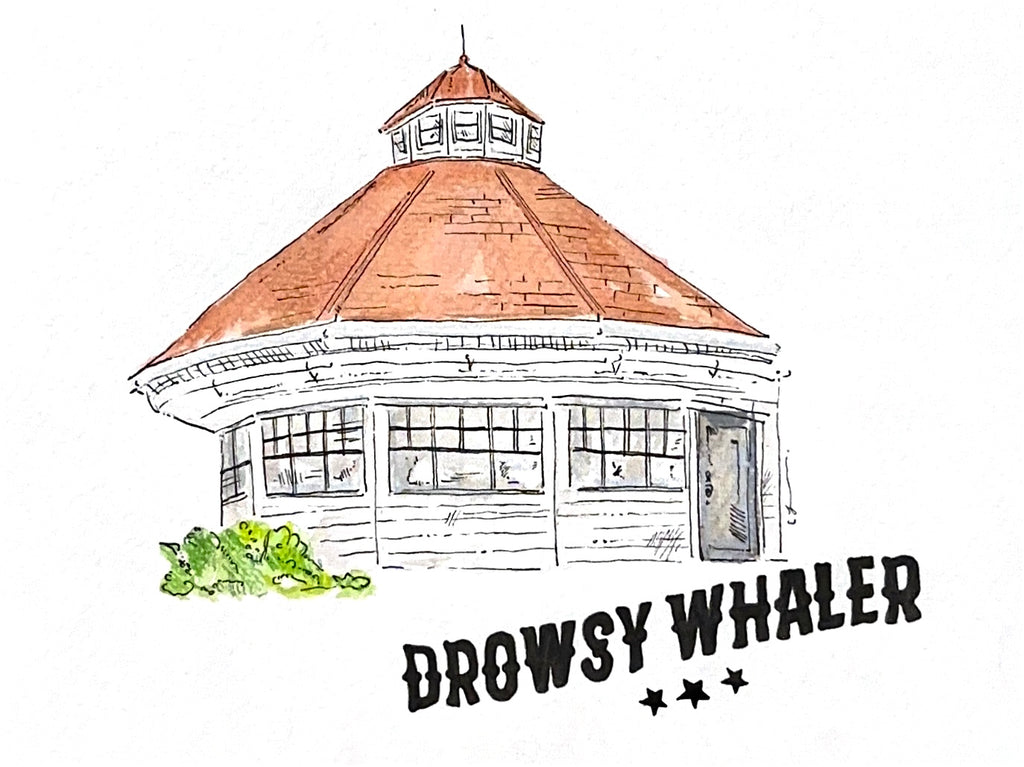 DROWSY WHALER Glicee Print