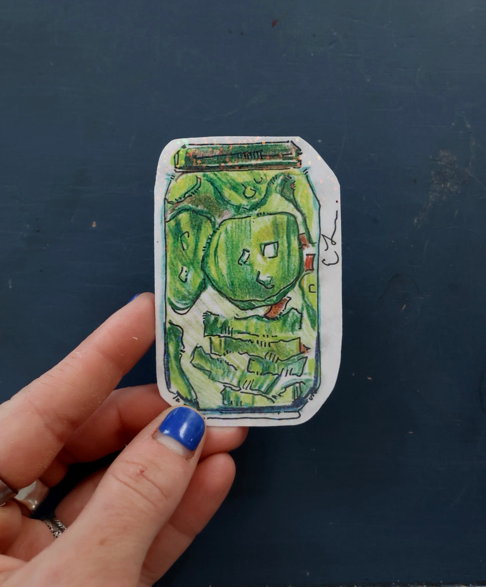 PICKLES sticker