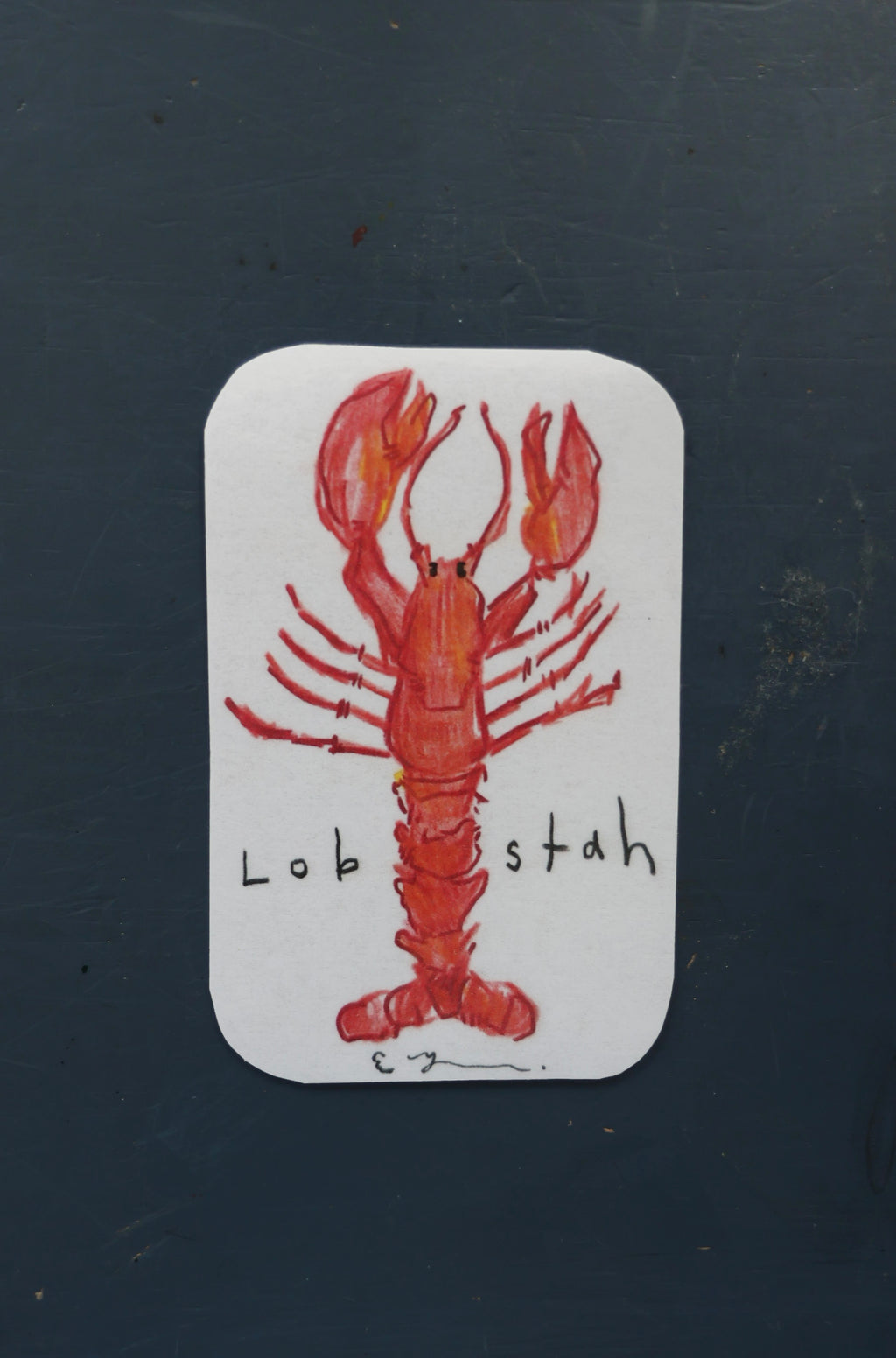 LOBSTAH sticker