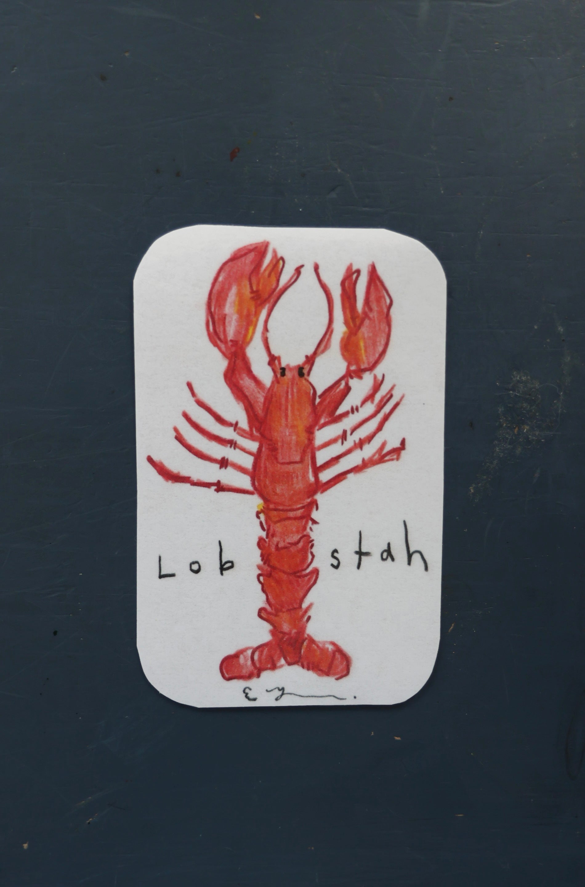 LOBSTAH sticker