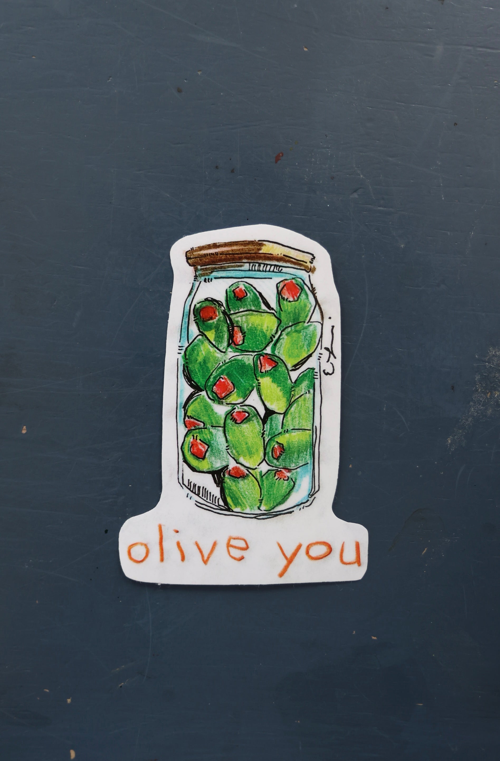 OLIVE YOU sticker
