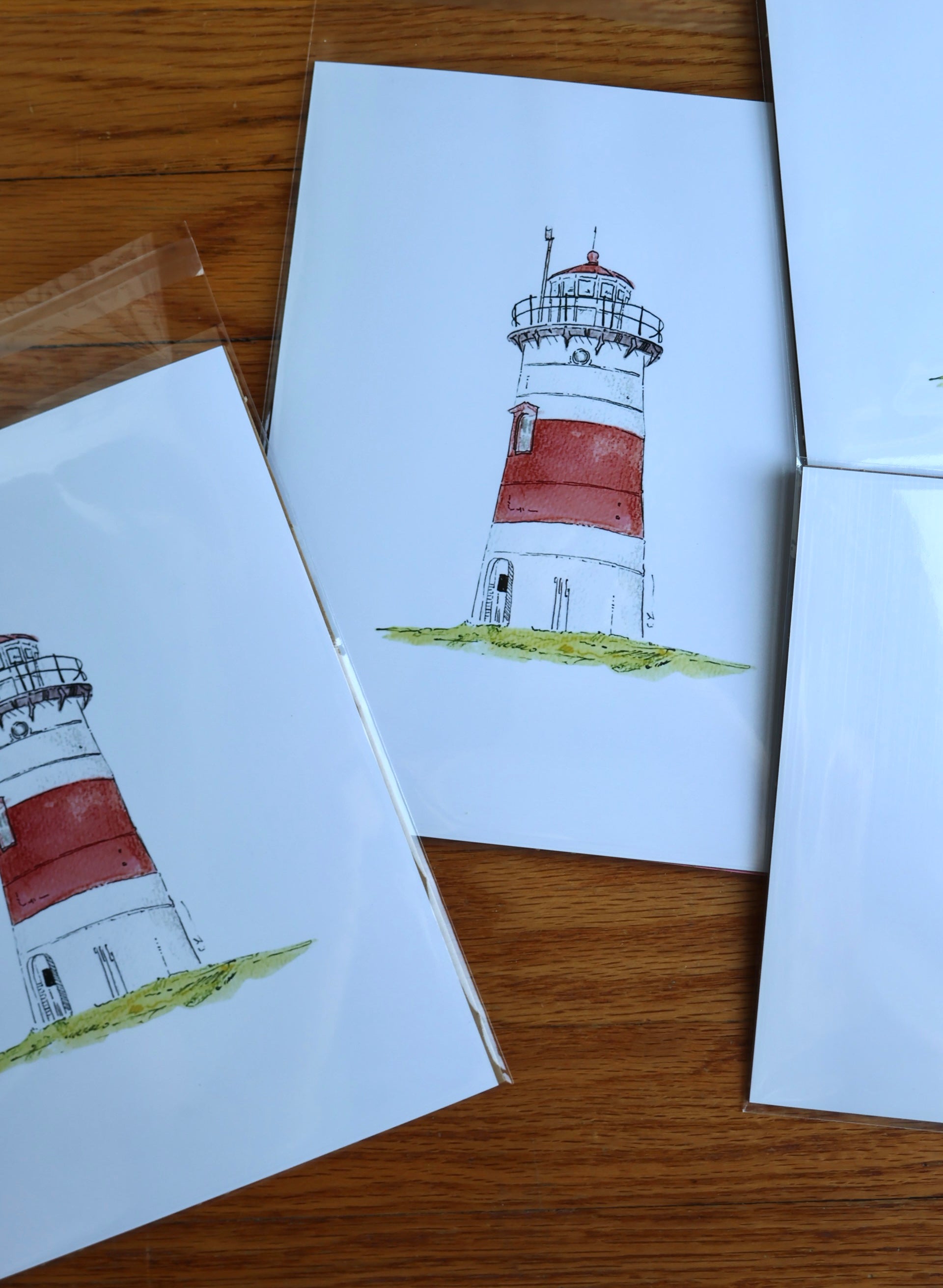 STRATFORD LIGHT HOUSE Glicee Print