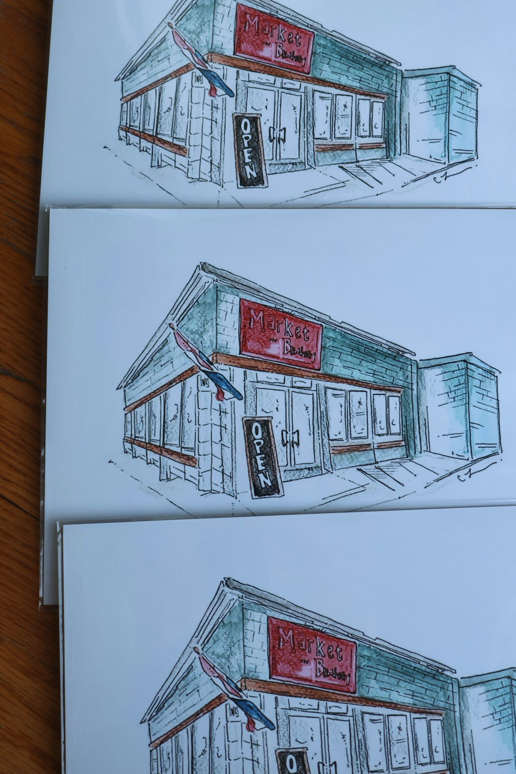 MARKET ON BROADWAY Glicee Print