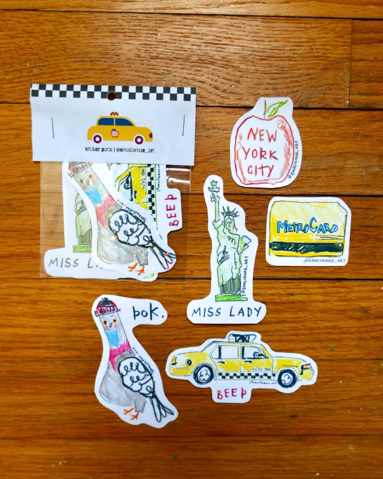 NYC sticker pack