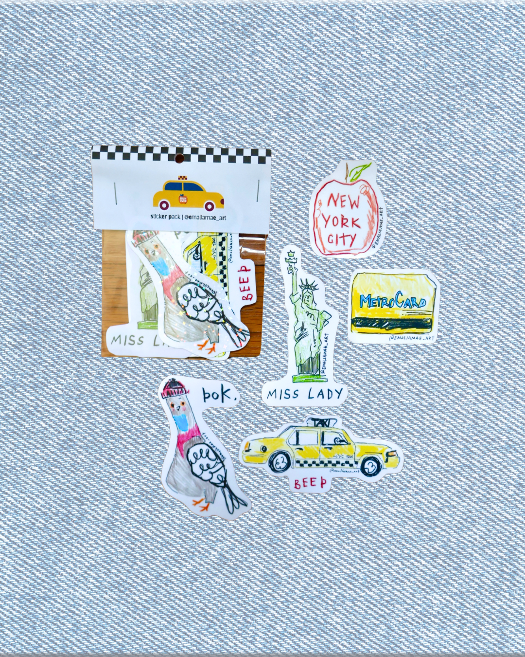NYC sticker pack