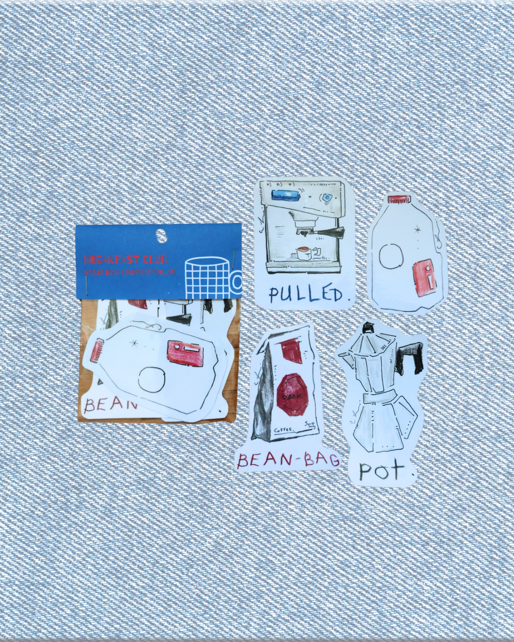 BREAKFAST CLUB sticker pack